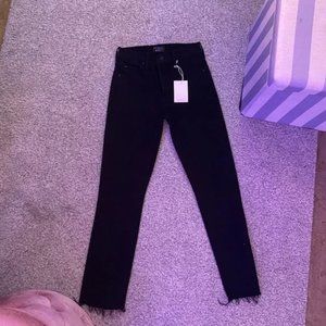 NWT BLACK MOTHER JEANS